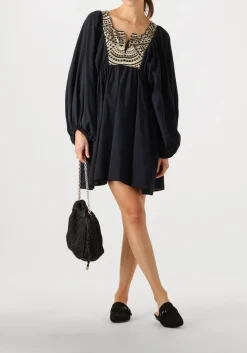 zwarte greek archaic kori mini jurk 330432