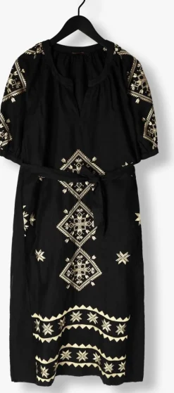 zwarte greek archaic kori maxi jurk 230652