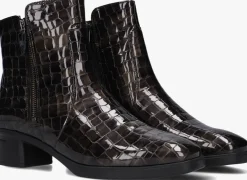 zwarte hartjes enkellaarsjes 172.1902 blues