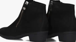 zwarte hartjes enkellaarsjes 172.0173 city boot