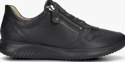 zwarte hartjes lage sneakers 162.1105/99