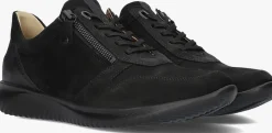 zwarte hartjes lage sneakers 162.1112 breeze