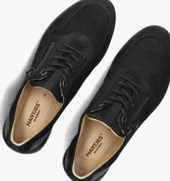 zwarte hartjes lage sneakers 162.1112 breeze