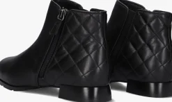 zwarte hassia enkellaarsjes madeira