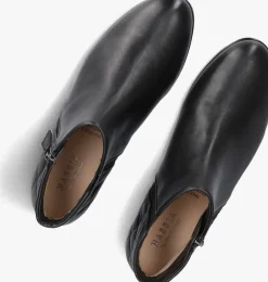 zwarte hassia enkellaarsjes madeira