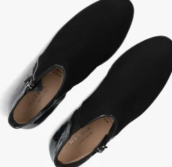 zwarte hassia enkellaarsjes madeira