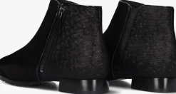 zwarte hassia enkellaarsjes madeira