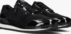 zwarte hassia lage sneakers 302035