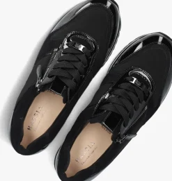 zwarte hassia lage sneakers 302035