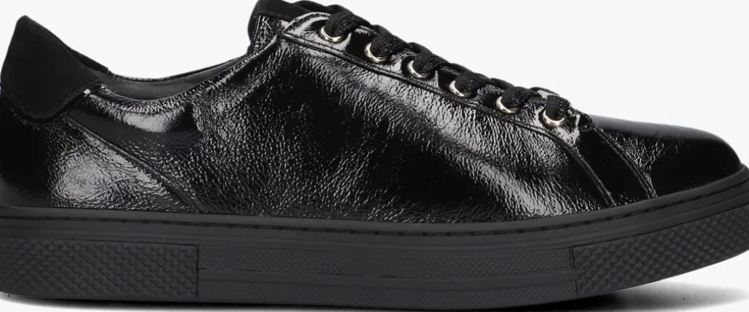 zwarte hassia lage sneakers 301135