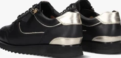 zwarte hassia lage sneakers porto