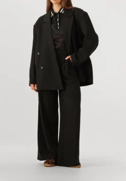 zwarte haute l'amitié polo drift polo blouse