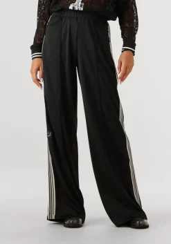 zwarte haute l'amitié wijde broek baggy days track tall pant