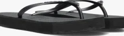 zwarte havaianas teenslippers slim flatform