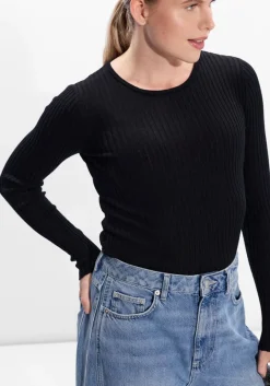 zwarte herskind trui camb knit blouse