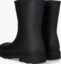 zwarte hunter regenlaarzen downpour short wellington boots