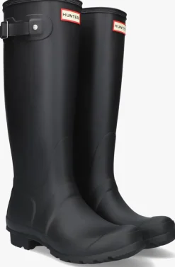 zwarte hunter regenlaarzen womens original tall