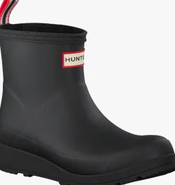 zwarte hunter regenlaarzen play boot short