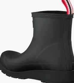 zwarte hunter regenlaarzen play boot short