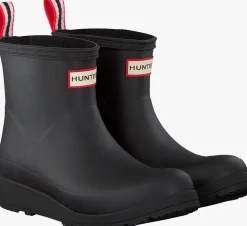 zwarte hunter regenlaarzen play boot short