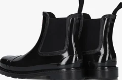 zwarte hunter regenlaarzen womens original chelsea