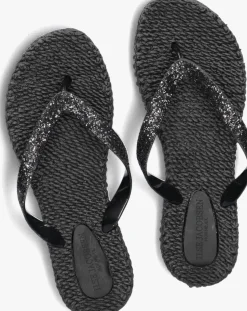 zwarte ilse jacobsen slippers cheerful12b