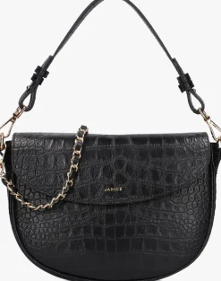 zwarte janice handtas tayler