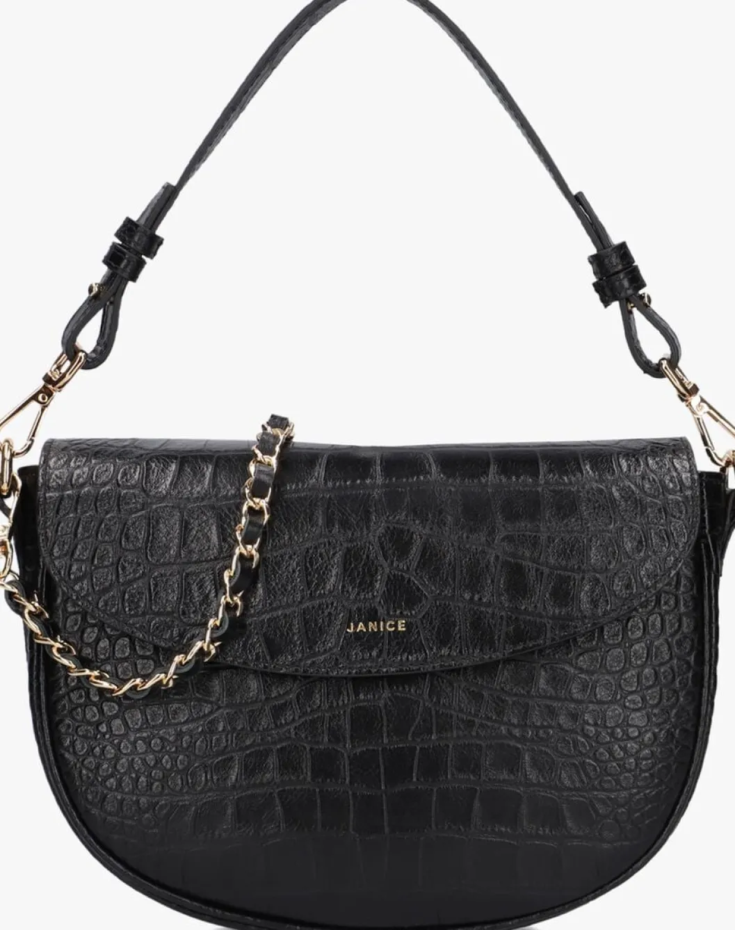 zwarte janice handtas tayler