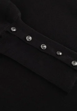 zwarte janice midi jurk clay