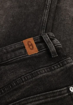 zwarte janice wide jeans mason