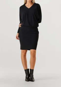 zwarte japan tky midi jurk lymas