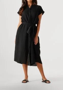 zwarte knit-ted midi jurk mila