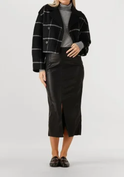 zwarte knit-ted midirok pogy