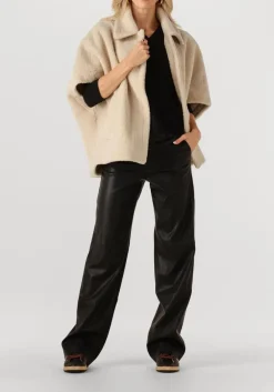 zwarte knit-ted wijde broek naomi pant