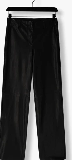 zwarte knit-ted wijde broek naomi pant