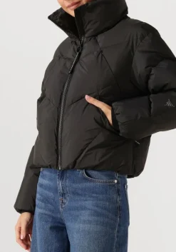 zwarte krakatau gewatteerde jas qw573