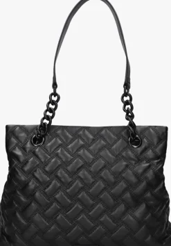zwarte kurt geiger london handtas kensington tote