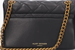 zwarte kurt geiger london schoudertas mini kensington x bag