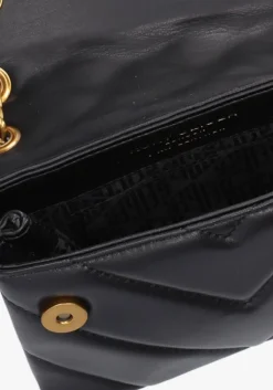 zwarte kurt geiger london schoudertas mini kensington x bag