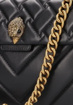 zwarte kurt geiger london handtas kensington x bag