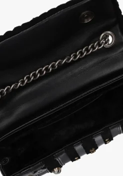 zwarte kurt geiger london schoudertas md kensington studs