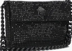 zwarte kurt geiger london schoudertas sm party shoulder bag