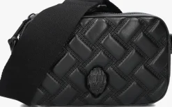 zwarte kurt geiger london schoudertas kensington sm camera drench