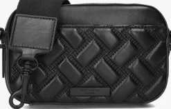 zwarte kurt geiger london schoudertas kensington sm camera drench