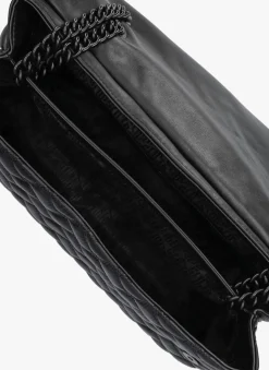 zwarte kurt geiger london schoudertas xxl kensington drench