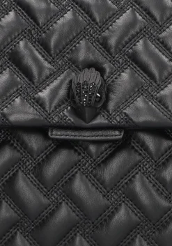 zwarte kurt geiger london schoudertas xxl kensington drench