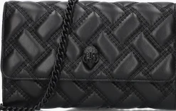 zwarte kurt geiger london schoudertas kensington chain wallet d