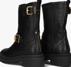 zwarte lina locchi biker boots l1316