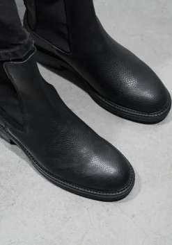 zwarte lina locchi chelsea boots 09-225