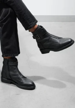 zwarte lina locchi enkelboots 09-223